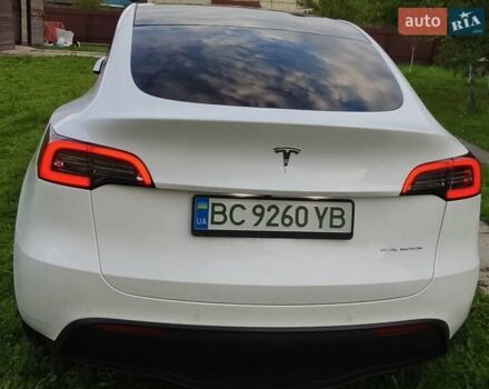 Белый Тесла Model Y, объемом двигателя 0 л и пробегом 69 тыс. км за 23500 $, фото 5 на Automoto.ua