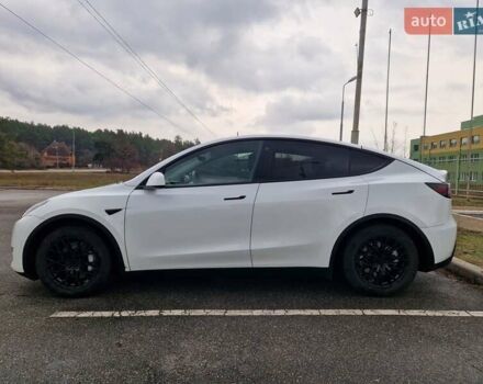 Белый Тесла Model Y, объемом двигателя 0 л и пробегом 47 тыс. км за 26200 $, фото 5 на Automoto.ua