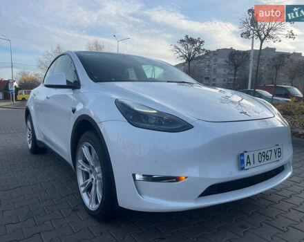 Білий Тесла Model Y, об'ємом двигуна 0 л та пробігом 60 тис. км за 24900 $, фото 11 на Automoto.ua