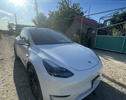 Белый Тесла Model Y, объемом двигателя 0 л и пробегом 52 тыс. км за 25500 $, фото 13 на Automoto.ua