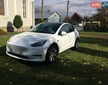 Белый Тесла Model Y, объемом двигателя 0 л и пробегом 30 тыс. км за 25900 $, фото 11 на Automoto.ua
