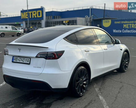 Белый Тесла Model Y, объемом двигателя 0 л и пробегом 43 тыс. км за 27500 $, фото 17 на Automoto.ua