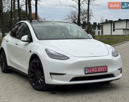 Білий Тесла Model Y, об'ємом двигуна 0 л та пробігом 117 тис. км за 23500 $, фото 11 на Automoto.ua