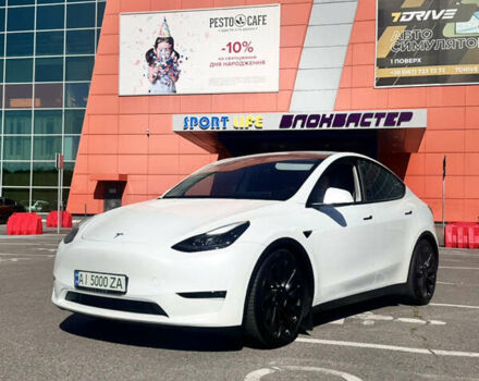 Белый Тесла Model Y, объемом двигателя 0 л и пробегом 44 тыс. км за 43500 $, фото 12 на Automoto.ua