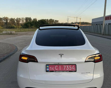 Белый Тесла Model Y, объемом двигателя 0 л и пробегом 94 тыс. км за 24500 $, фото 14 на Automoto.ua