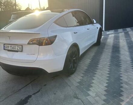 Белый Тесла Model Y, объемом двигателя 0 л и пробегом 25 тыс. км за 35500 $, фото 40 на Automoto.ua