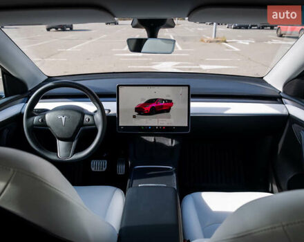 Белый Тесла Model Y, объемом двигателя 0 л и пробегом 51 тыс. км за 29500 $, фото 12 на Automoto.ua