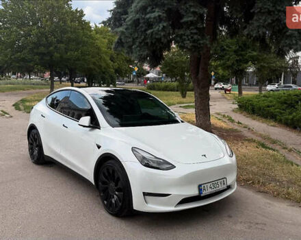 Білий Тесла Model Y, об'ємом двигуна 0 л та пробігом 80 тис. км за 33000 $, фото 4 на Automoto.ua