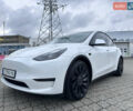Білий Тесла Model Y, об'ємом двигуна 0 л та пробігом 49 тис. км за 32500 $, фото 36 на Automoto.ua