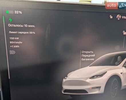 Белый Тесла Model Y, объемом двигателя 0 л и пробегом 39 тыс. км за 29500 $, фото 36 на Automoto.ua
