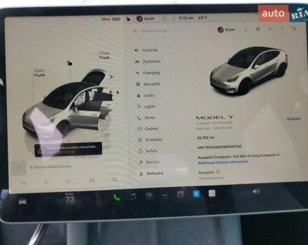 Білий Тесла Model Y, об'ємом двигуна 0 л та пробігом 29 тис. км за 8500 $, фото 8 на Automoto.ua