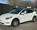 Білий Тесла Model Y, об'ємом двигуна 0 л та пробігом 45 тис. км за 27500 $, фото 1 на Automoto.ua