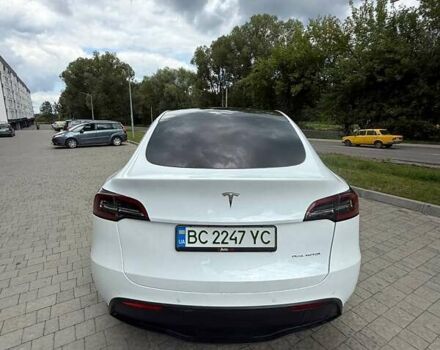 Белый Тесла Model Y, объемом двигателя 0 л и пробегом 47 тыс. км за 27500 $, фото 3 на Automoto.ua
