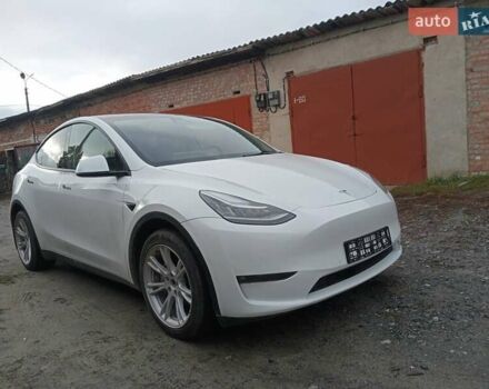 Белый Тесла Model Y, объемом двигателя 0 л и пробегом 71 тыс. км за 23200 $, фото 18 на Automoto.ua