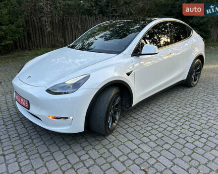 Тесла Model Y 2022 у Львові на Automoto.ua Білий Тесла Model Y, об'ємом двигуна 0 л та пробігом 220 тис. км за 21000 $, фото 1 на Automoto.ua
