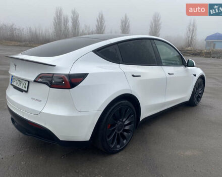 Белый Тесла Model Y, объемом двигателя 0 л и пробегом 58 тыс. км за 29500 $, фото 6 на Automoto.ua