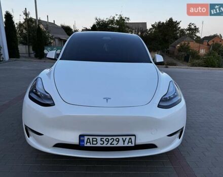 Белый Тесла Model Y, объемом двигателя 0 л и пробегом 59 тыс. км за 28800 $, фото 79 на Automoto.ua