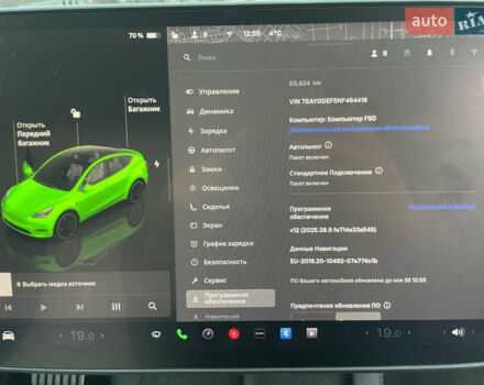Білий Тесла Model Y, об'ємом двигуна 0 л та пробігом 66 тис. км за 35000 $, фото 16 на Automoto.ua