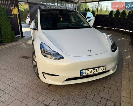 Белый Тесла Model Y, объемом двигателя 0 л и пробегом 12 тыс. км за 30500 $, фото 17 на Automoto.ua