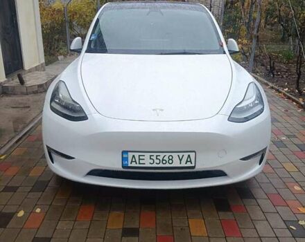 Тесла Model Y 2022 у Дніпро (Дніпропетровську) на Automoto.ua Білий Тесла Model Y, об'ємом двигуна 0 л та пробігом 32 тис. км за 27000 $, фото 4 на Automoto.ua