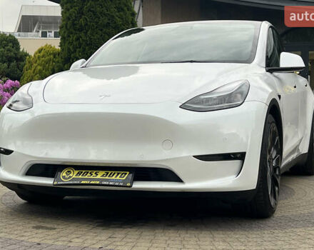Білий Тесла Model Y, об'ємом двигуна 0 л та пробігом 23 тис. км за 37500 $, фото 2 на Automoto.ua