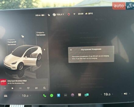Белый Тесла Model Y, объемом двигателя 0 л и пробегом 59 тыс. км за 28800 $, фото 63 на Automoto.ua
