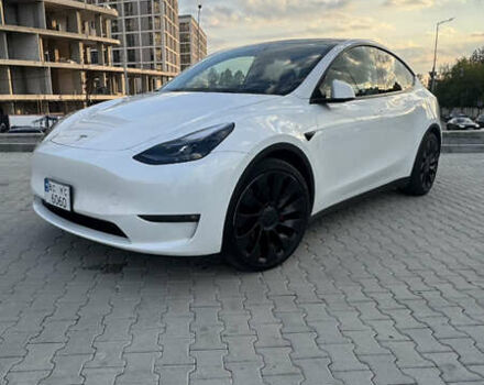 Білий Тесла Model Y, об'ємом двигуна 0 л та пробігом 38 тис. км за 27000 $, фото 2 на Automoto.ua
