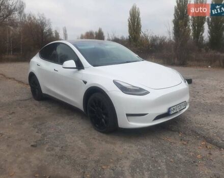 Білий Тесла Model Y, об'ємом двигуна 0 л та пробігом 45 тис. км за 21500 $, фото 6 на Automoto.ua