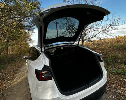 Белый Тесла Model Y, объемом двигателя 0 л и пробегом 46 тыс. км за 26150 $, фото 6 на Automoto.ua