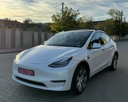 Белый Тесла Model Y, объемом двигателя 0 л и пробегом 94 тыс. км за 24500 $, фото 2 на Automoto.ua