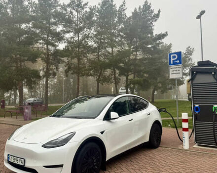 Білий Тесла Model Y, об'ємом двигуна 0 л та пробігом 54 тис. км за 34250 $, фото 4 на Automoto.ua