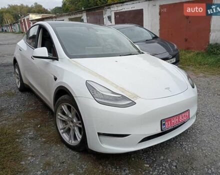 Белый Тесла Model Y, объемом двигателя 0 л и пробегом 71 тыс. км за 23200 $, фото 23 на Automoto.ua