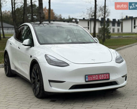 Білий Тесла Model Y, об'ємом двигуна 0 л та пробігом 115 тис. км за 25800 $, фото 18 на Automoto.ua