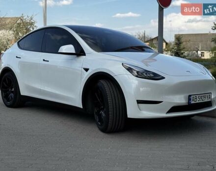 Белый Тесла Model Y, объемом двигателя 0 л и пробегом 59 тыс. км за 28800 $, фото 4 на Automoto.ua