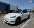 Белый Тесла Model Y, объемом двигателя 0 л и пробегом 49 тыс. км за 28200 $, фото 1 на Automoto.ua