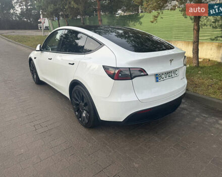Белый Тесла Model Y, объемом двигателя 0 л и пробегом 86 тыс. км за 24500 $, фото 7 на Automoto.ua