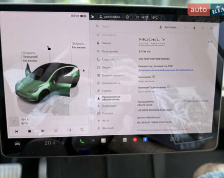 Білий Тесла Model Y, об'ємом двигуна 0 л та пробігом 57 тис. км за 27000 $, фото 26 на Automoto.ua