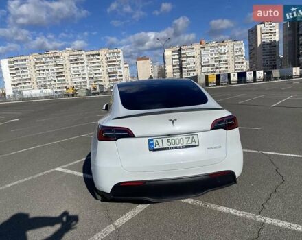 Белый Тесла Model Y, объемом двигателя 0 л и пробегом 44 тыс. км за 43000 $, фото 5 на Automoto.ua