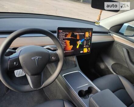 Белый Тесла Model Y, объемом двигателя 0 л и пробегом 2 тыс. км за 41500 $, фото 15 на Automoto.ua