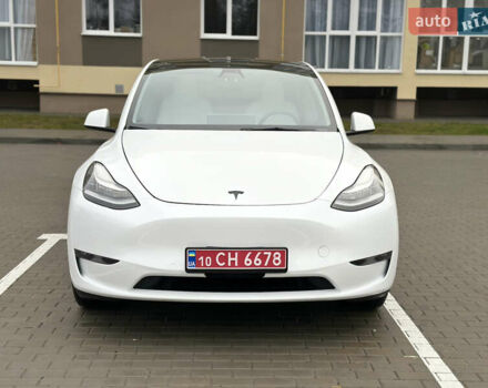 Белый Тесла Model Y, объемом двигателя 0 л и пробегом 117 тыс. км за 24999 $, фото 1 на Automoto.ua