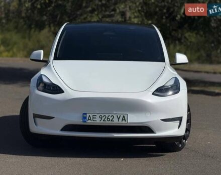 Белый Тесла Model Y, объемом двигателя 0 л и пробегом 56 тыс. км за 26000 $, фото 2 на Automoto.ua