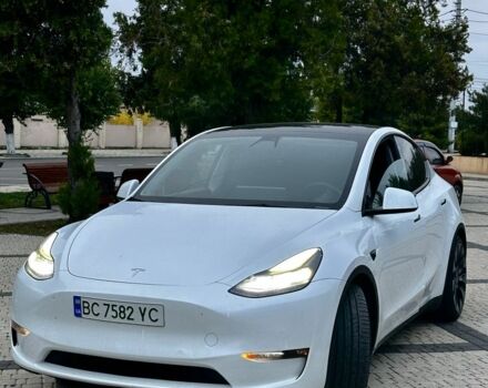 Тесла Model Y 2022 в Одессе на Automoto.ua Белый Тесла Model Y, объемом двигателя 0 л и пробегом 42 тыс. км за 28200 $, фото 2 на Automoto.ua