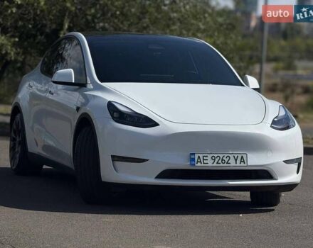 Белый Тесла Model Y, объемом двигателя 0 л и пробегом 56 тыс. км за 26000 $, фото 3 на Automoto.ua
