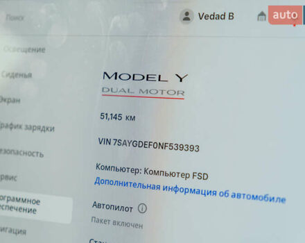 Белый Тесла Model Y, объемом двигателя 0 л и пробегом 50 тыс. км за 30000 $, фото 20 на Automoto.ua