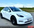 Белый Тесла Model Y, объемом двигателя 0.39 л и пробегом 64 тыс. км за 28500 $, фото 1 на Automoto.ua