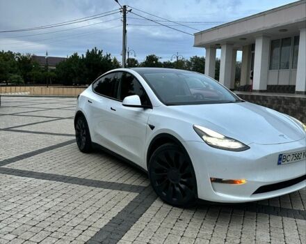 Тесла Model Y 2022 в Одессе на Automoto.ua Белый Тесла Model Y, объемом двигателя 0 л и пробегом 42 тыс. км за 28200 $, фото 3 на Automoto.ua