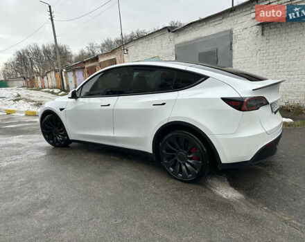 Белый Тесла Model Y, объемом двигателя 0 л и пробегом 38 тыс. км за 44900 $, фото 12 на Automoto.ua