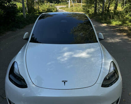 Белый Тесла Model Y, объемом двигателя 0 л и пробегом 38 тыс. км за 29700 $, фото 4 на Automoto.ua