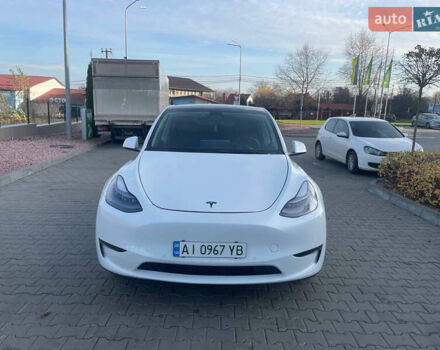Білий Тесла Model Y, об'ємом двигуна 0 л та пробігом 60 тис. км за 24900 $, фото 7 на Automoto.ua