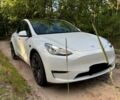 Белый Тесла Model Y, объемом двигателя 0 л и пробегом 57 тыс. км за 25950 $, фото 1 на Automoto.ua